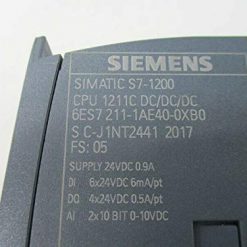 6ES7211-1AE40-0XB0 Bộ vi xử lý SIMATIC S7-1200 1211C DC/DC/DC 6DI/4DQ/2AI Siemens 3 6ES7211-1AE40-0XB0 Bộ vi xử lý SIMATIC S7-1200 1211C DC/DC/DC 6DI/4DQ/2AI Siemens 7