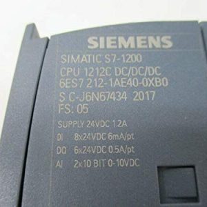 6ES7212-1AE40-0XB0 - CPU 1212C DC/DC/DC 14 6ES7212-1AE40-0XB0 - CPU 1212C DC/DC/DC