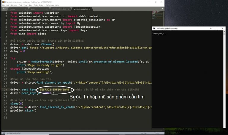 Nhập mã thiết bị đang cần tìm