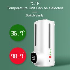 Máy Xịt Cồn Kháng Khuẩn Rửa Tay Kết Hợp Đo Nhiệt Độ Cơ Thể Tự Động TPPRO TP-8004 7